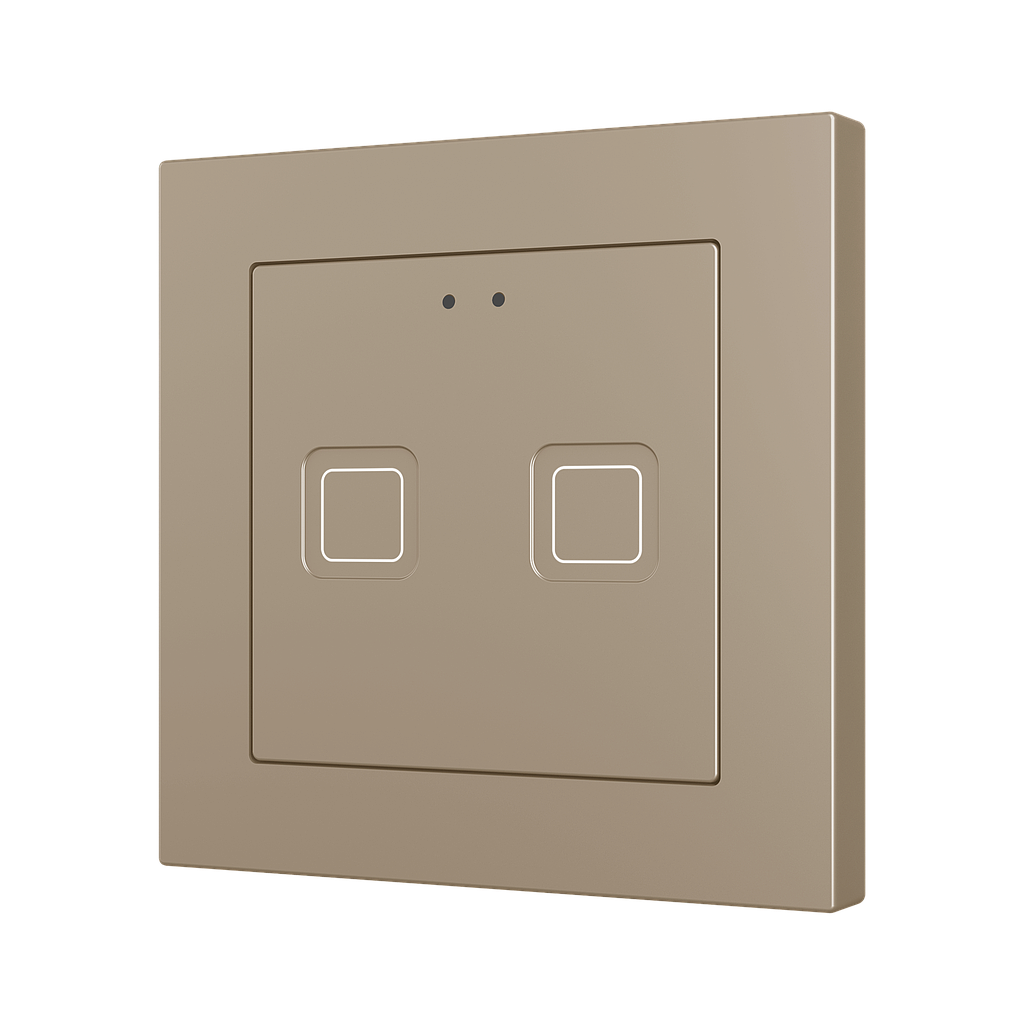 Zennio Tecla 55 X2 (Champagne)