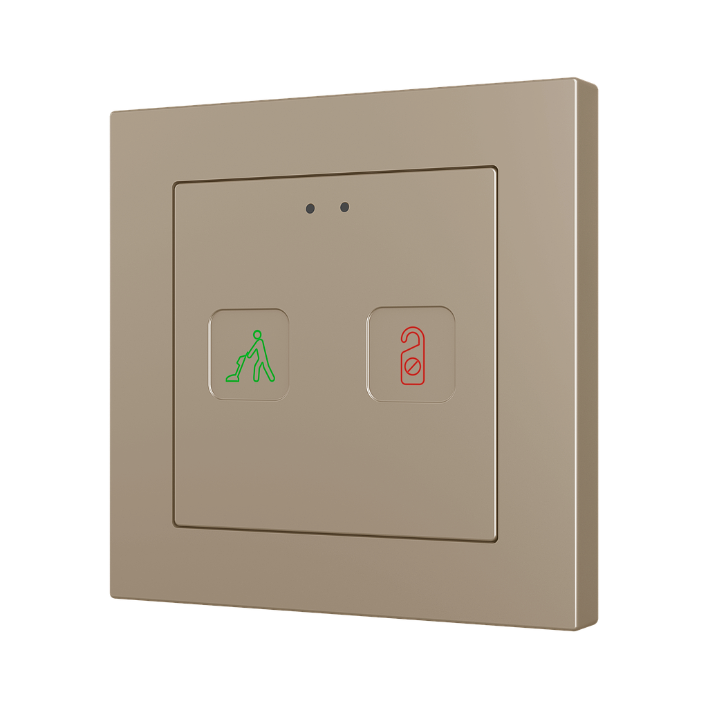 Zennio Tecla 55 X2 Sign (Champagne)