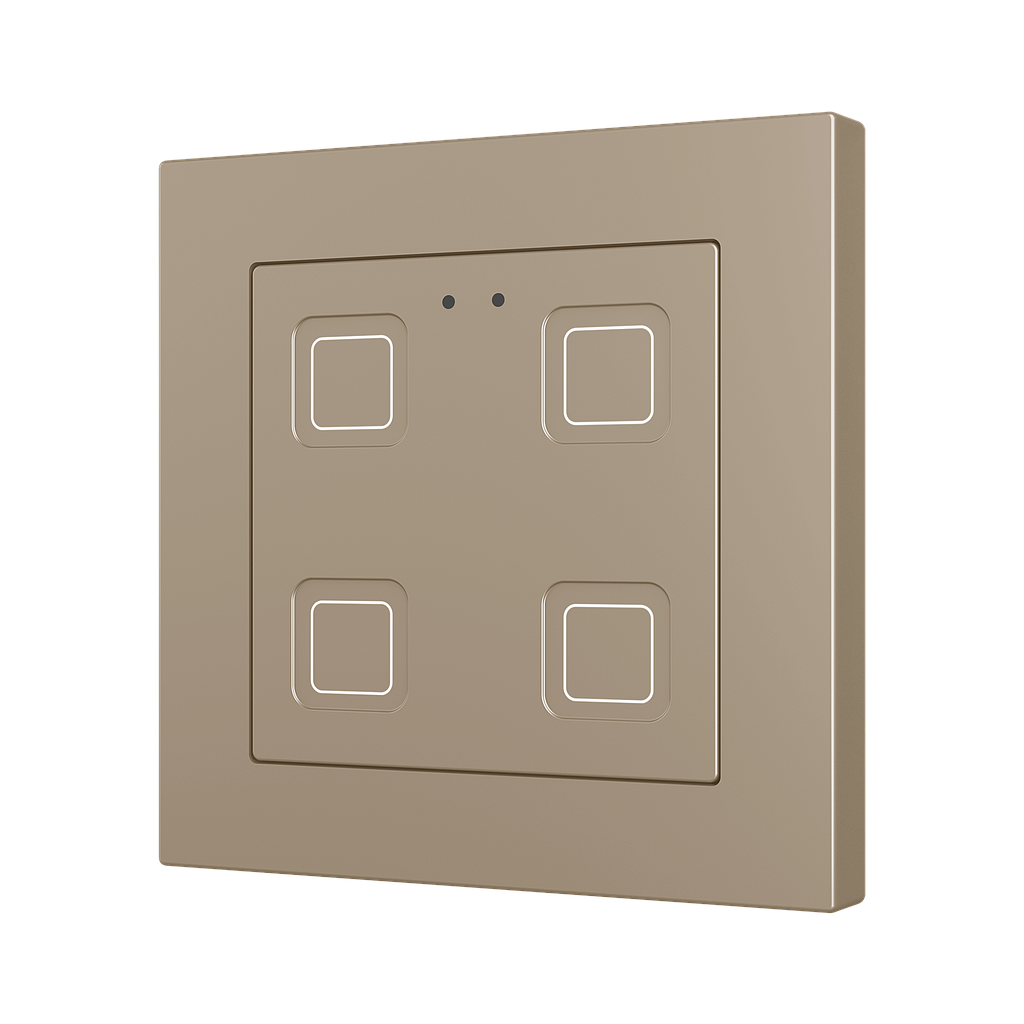 Zennio Tecla 55 X4 (Champagne)