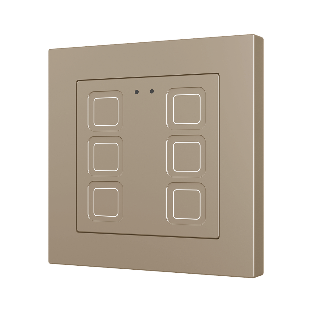 Zennio Tecla 55 X6 (Champagne)