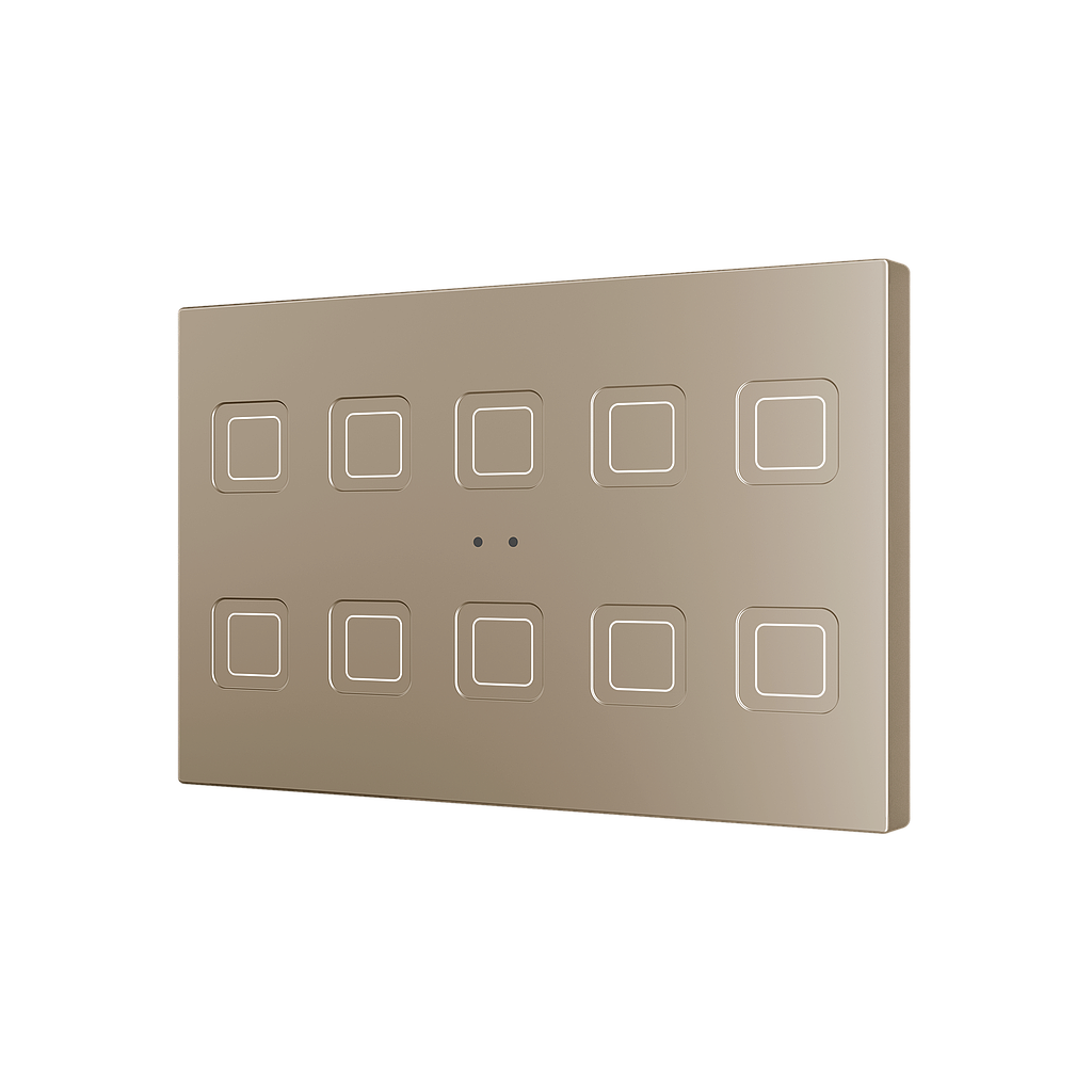 Zennio Tecla XL X10 (Champagne)