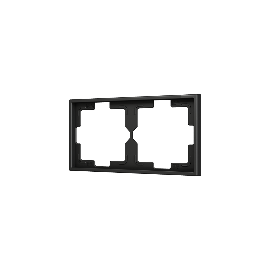 Zennio ZS70 - Plaque de recouvrement 2M (Anthracite)