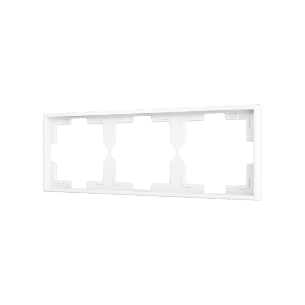 Zennio ZS70 - Cadre 3M (Blanc mat)