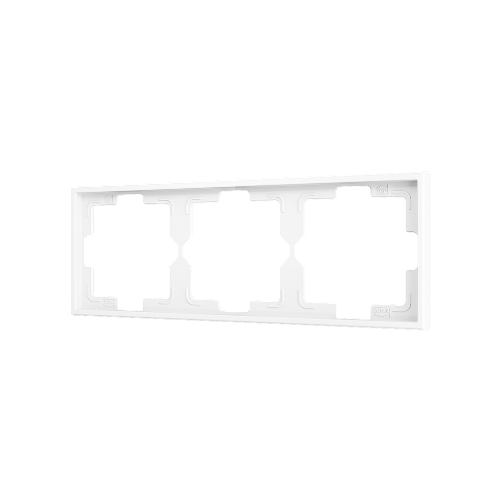 Zennio ZS70 - Plaque de recouvrement 3M (Blanc mat)