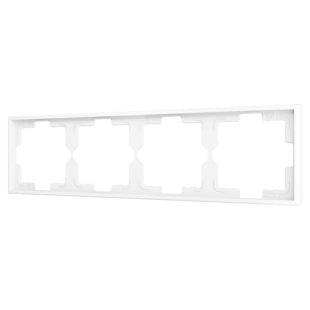Zennio ZS70 - Cadre 4M (Blanc mat)