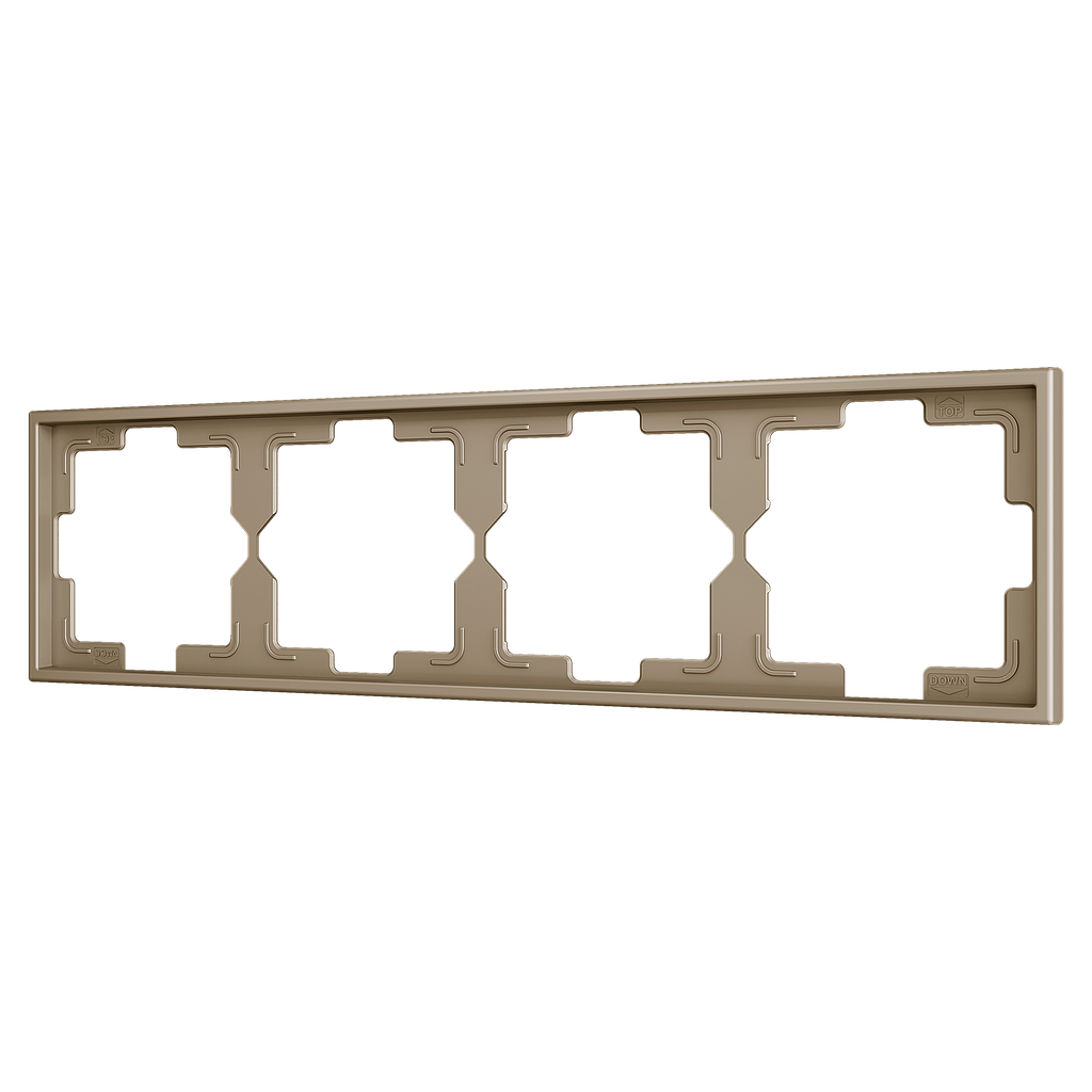 Zennio ZS70 - Plaque de recouvrement 4M (Champagne)