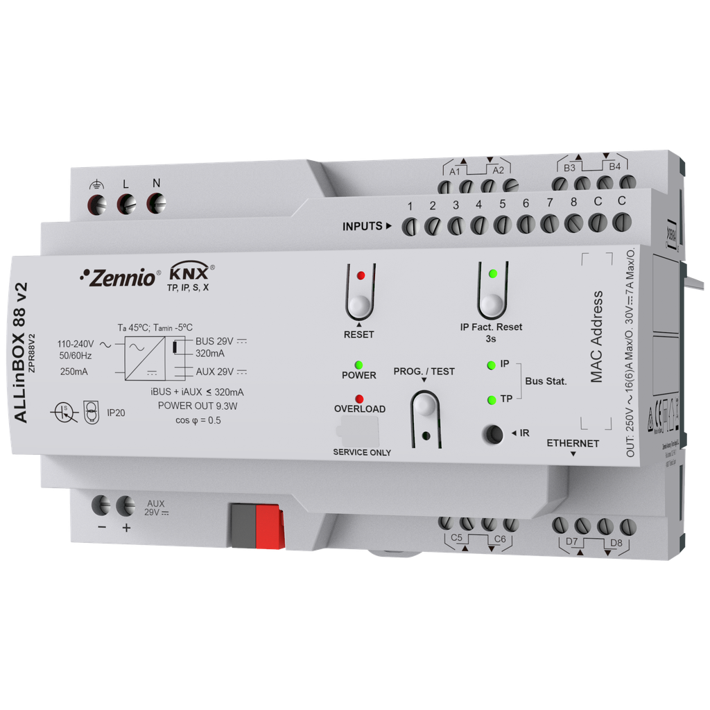 Zennio ALLinBOX 88 V2