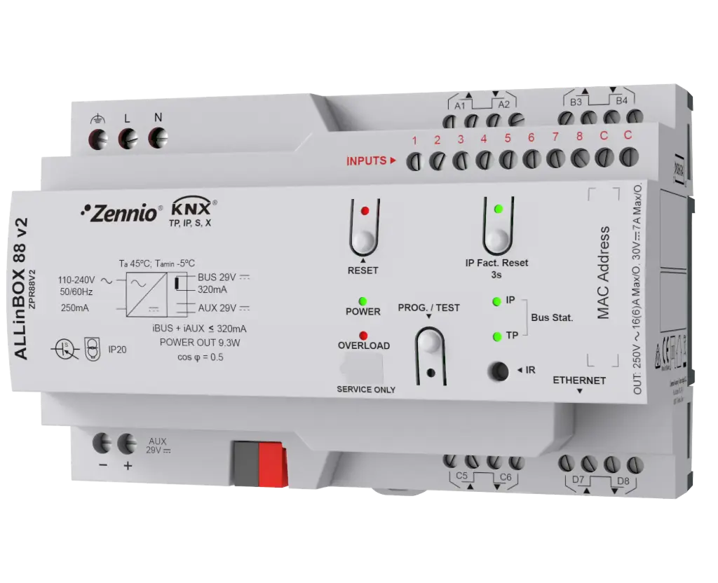 Zennio ALLinBOX 88 V2