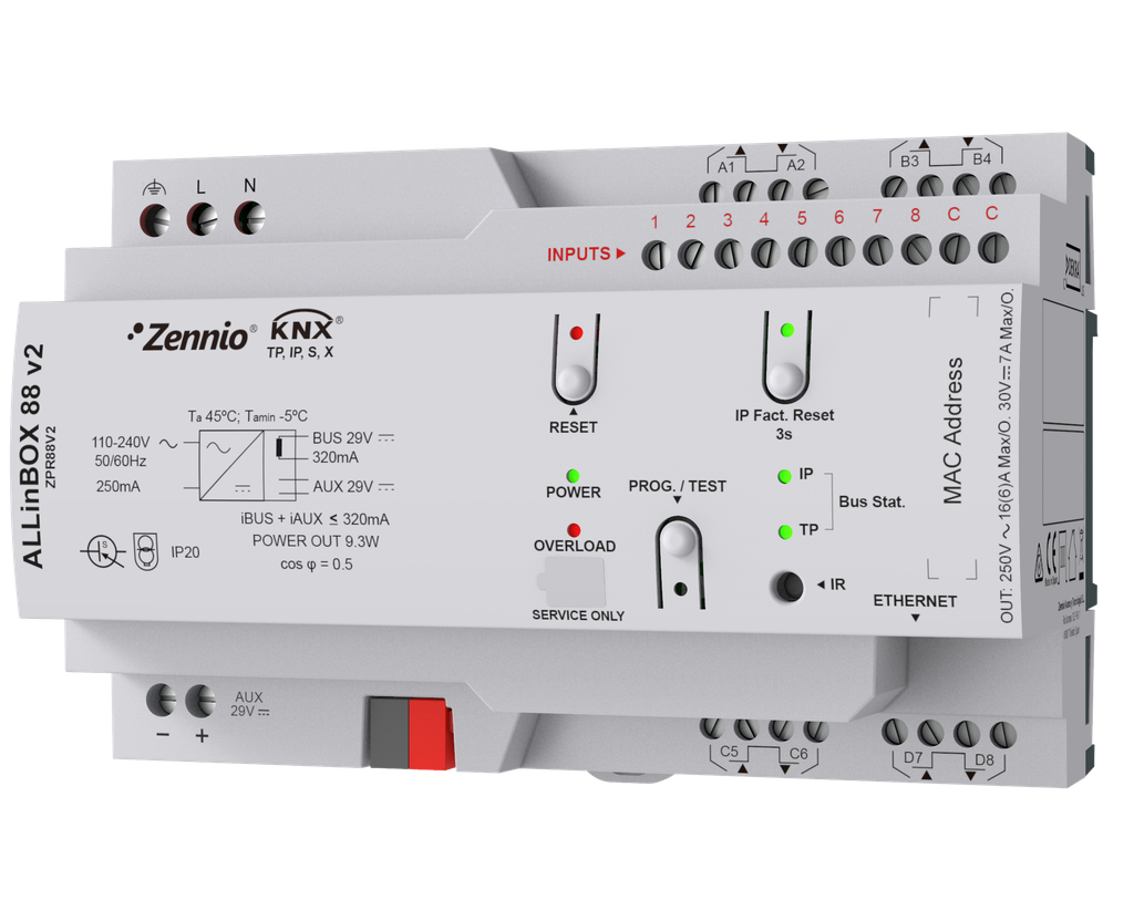 Zennio ALLinBOX 88 V2