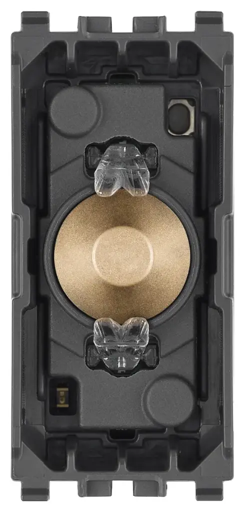 Vimar Eikon Exé Vintage - Interrupteur KNX 1M (Or satiné)