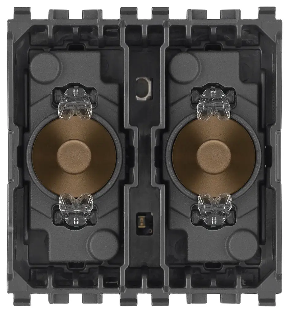 Vimar Eikon Exé Vintage - KNX Schakelaar 2M (Brons)