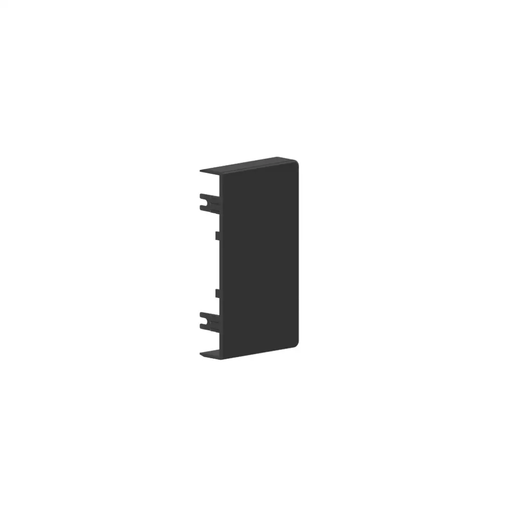 GGK BR - 60x110/80, Eindstuk (RAL 9005 - Zwart)