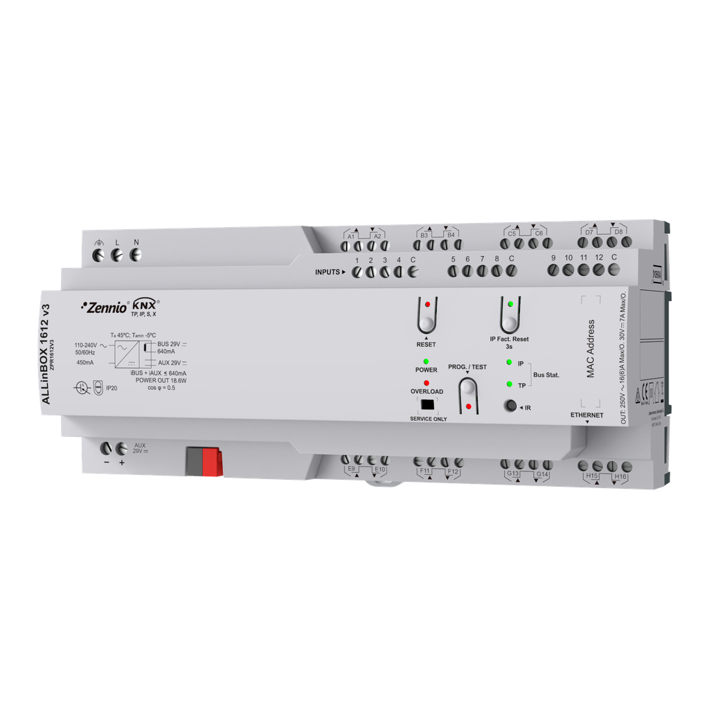 Zennio ALLinBOX 1612 v3
