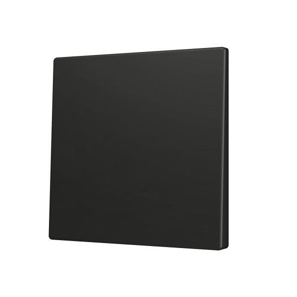 Zennio ZS70 - Enkelvoudige toets (op/neer) voor KNX Soft drukknop (Antraciet)