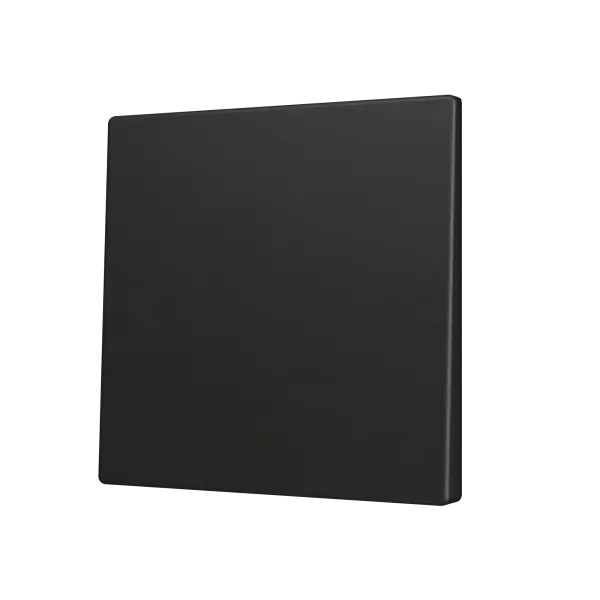 Zennio ZS70 - Touche simple (appui bas/haut) pour bouton poussoir KNX Soft (Anthracite)