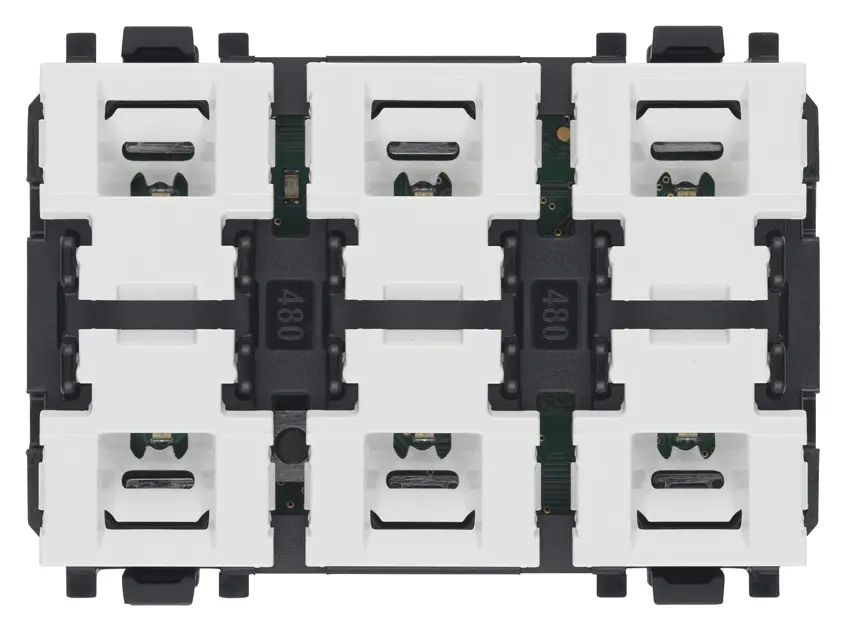 Vimar insert KNX  6-v / 2M pour Linea