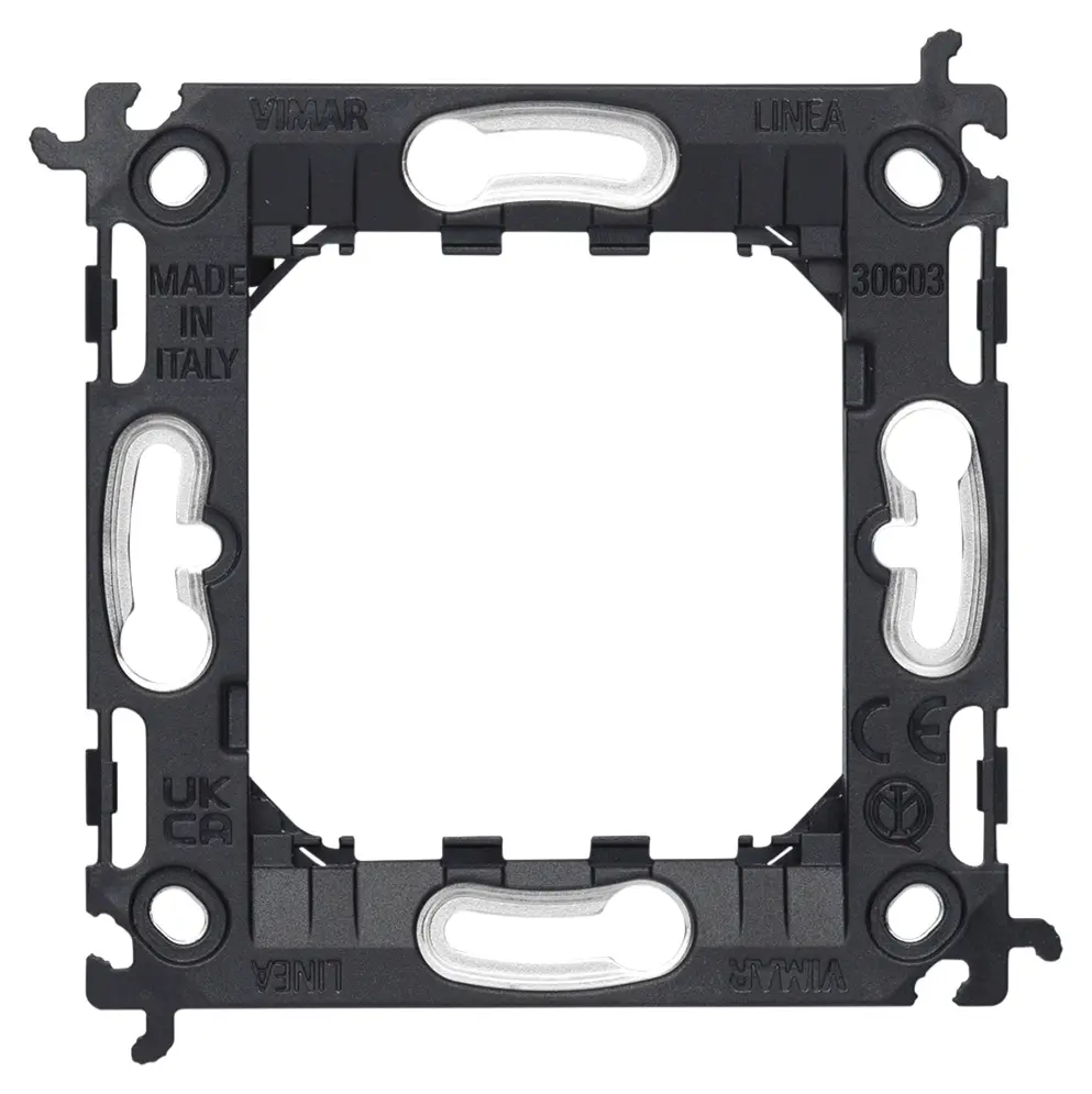 Vimar Linea - Cadre d'installation 2M (sans vis)