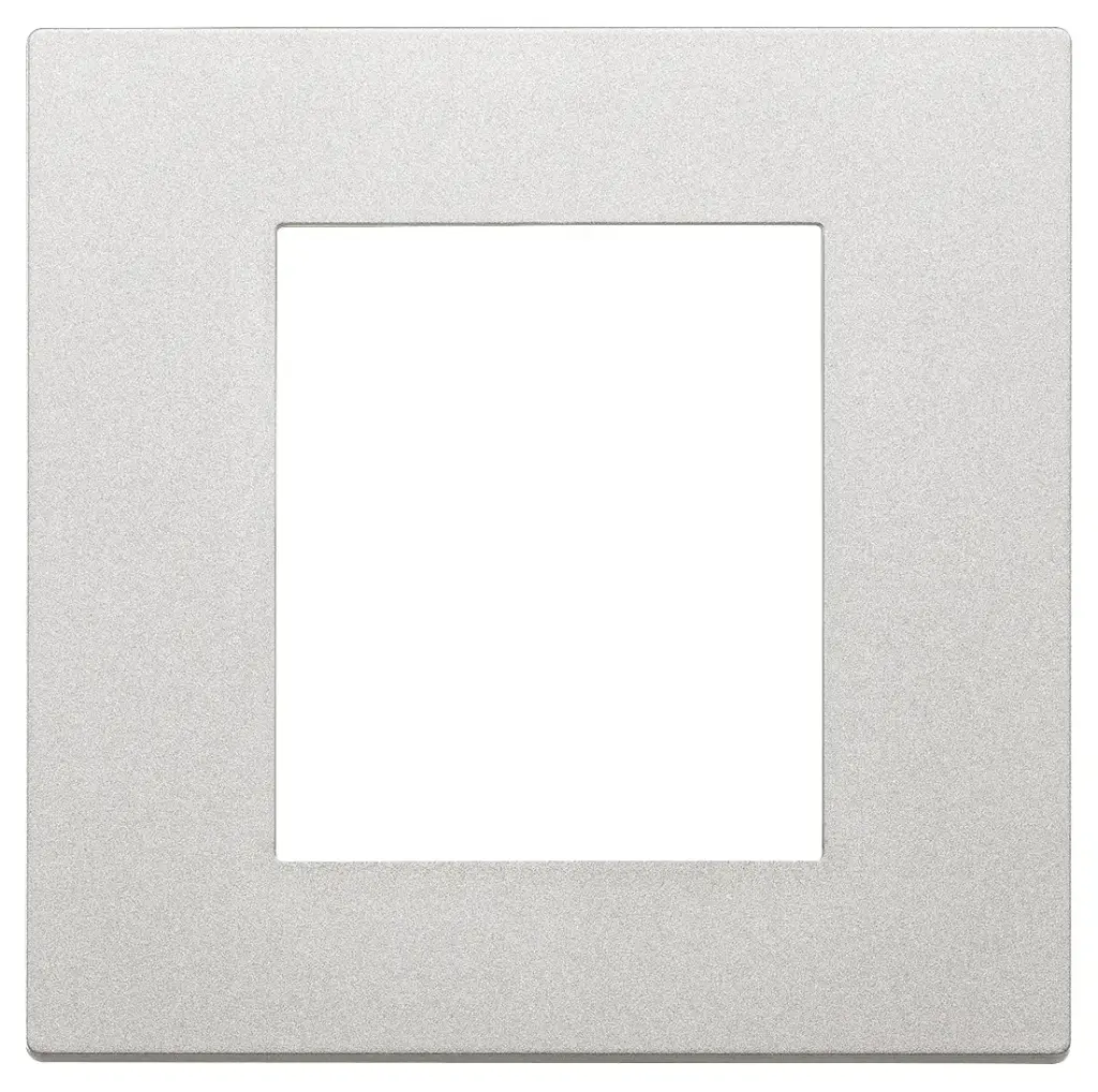 Vimar Linea - Plaque de recouvrement 2M (Techno argent)