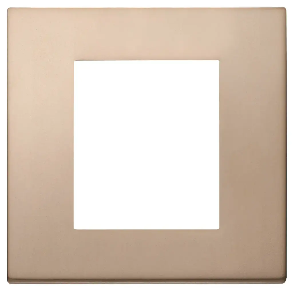 Vimar Linea - Cadre 2M (Métal bronze)