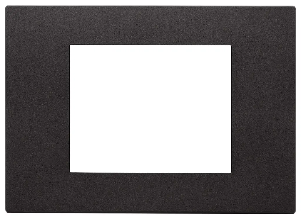 Vimar Linea - Plaque de recouvrement 3M (Techno noir)