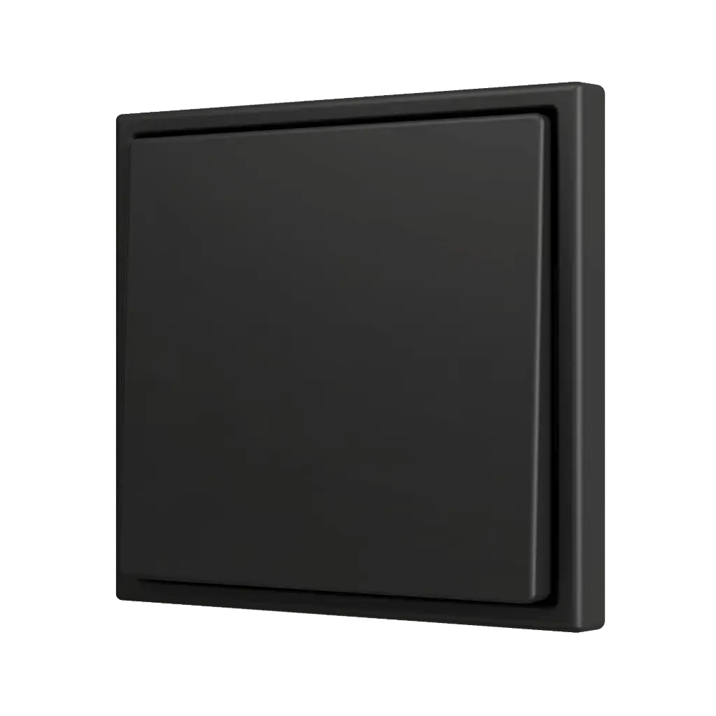 Zennio ZS70 - Bouton poussoir Soft - simple 1-v (Anthracite)