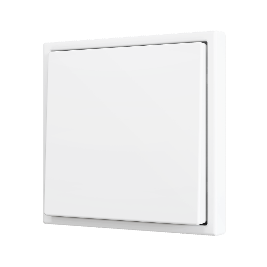 Zennio ZS70 - Soft drukknop - enkel 1-v (Mat wit)