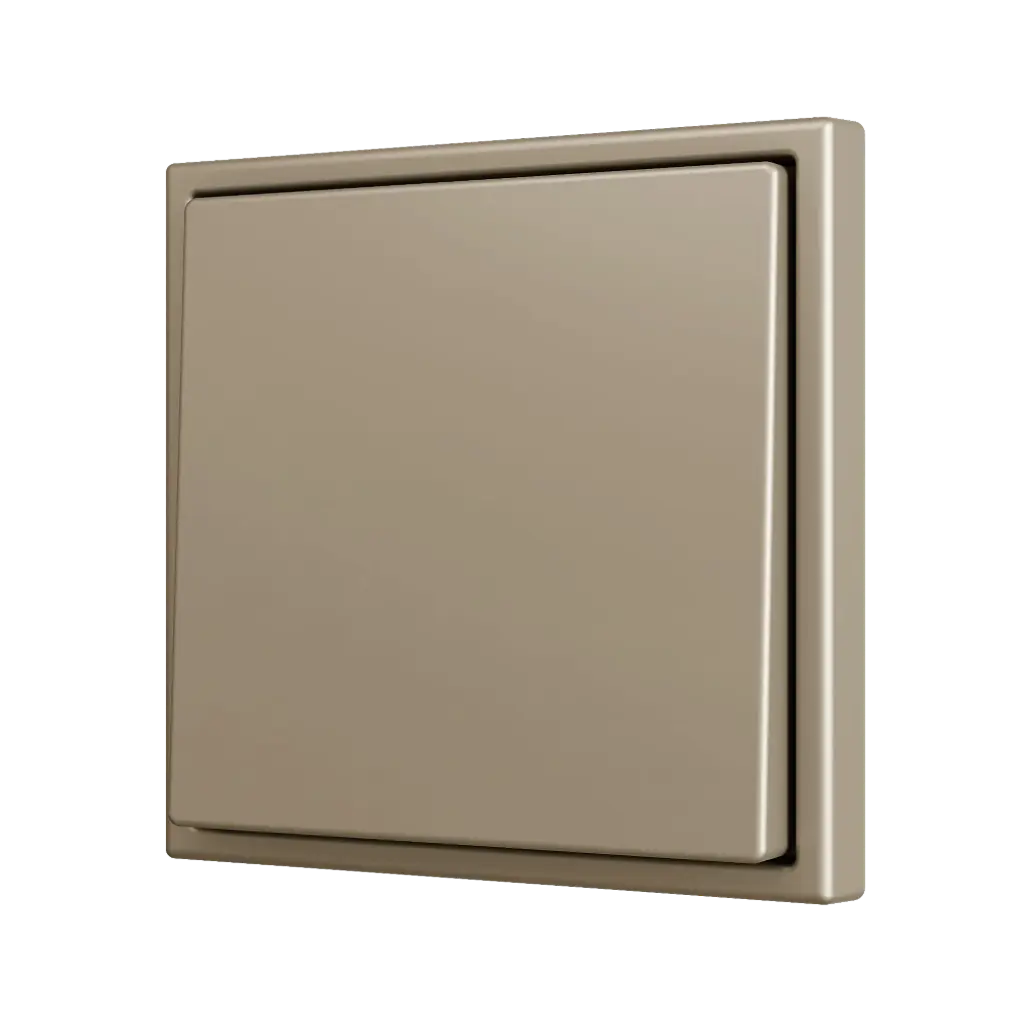 Zennio ZS70 - Bouton poussoir Soft - simple 1-v (Champagne) - VPE=10