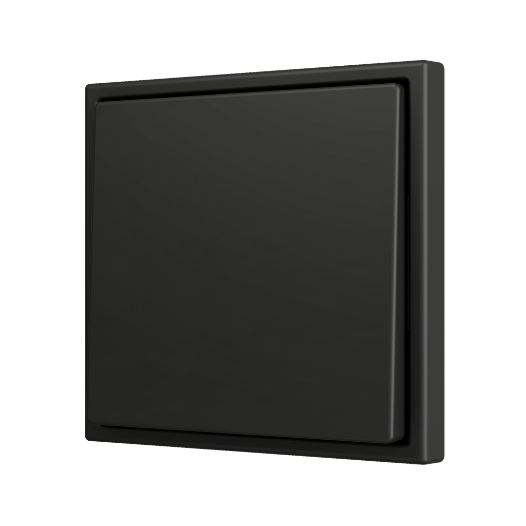Zennio ZS70 - Bouton poussoir Soft - simple 2-v (Anthracite)