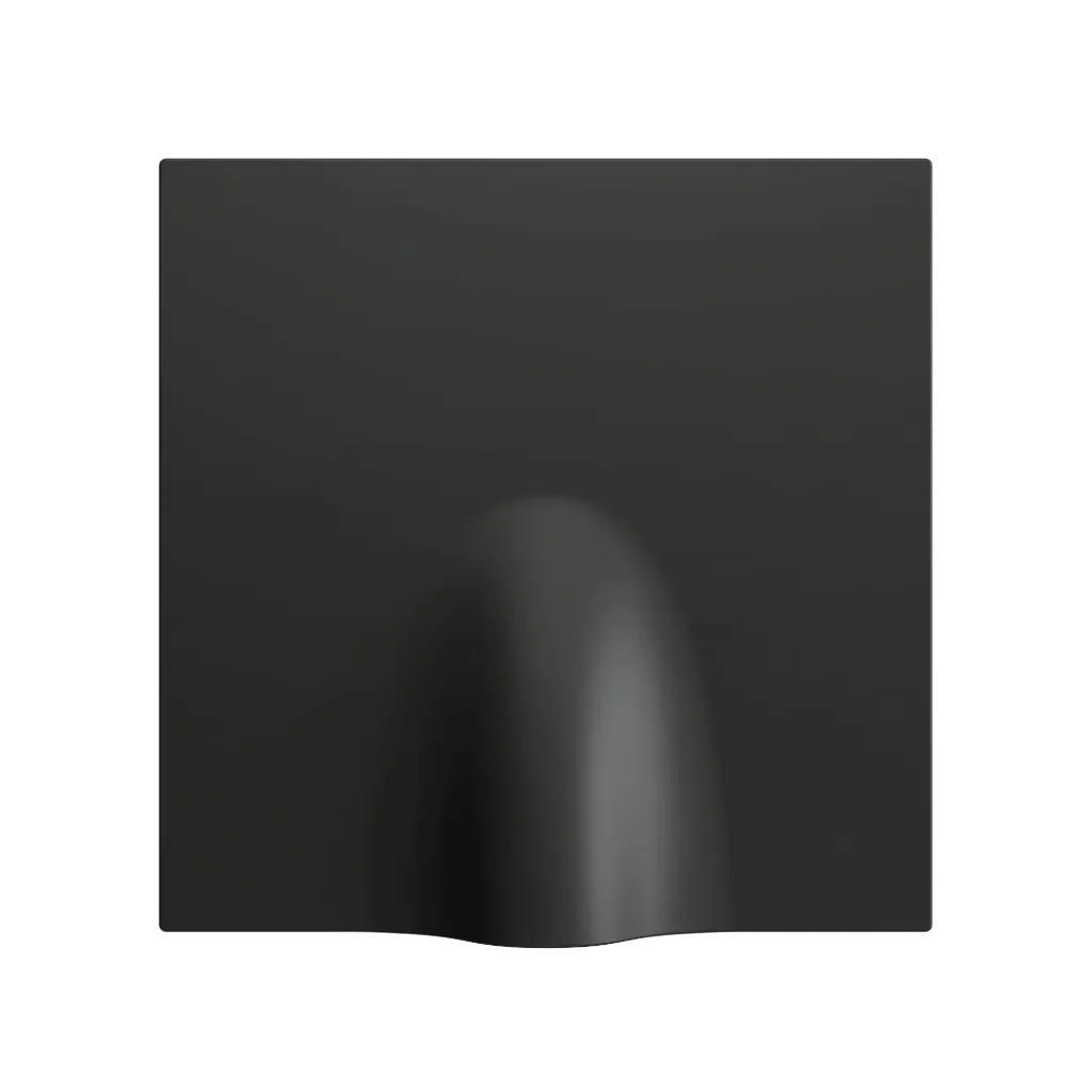 Zennio ZS70 - Afdekking voor kabeluitgang (Antraciet)