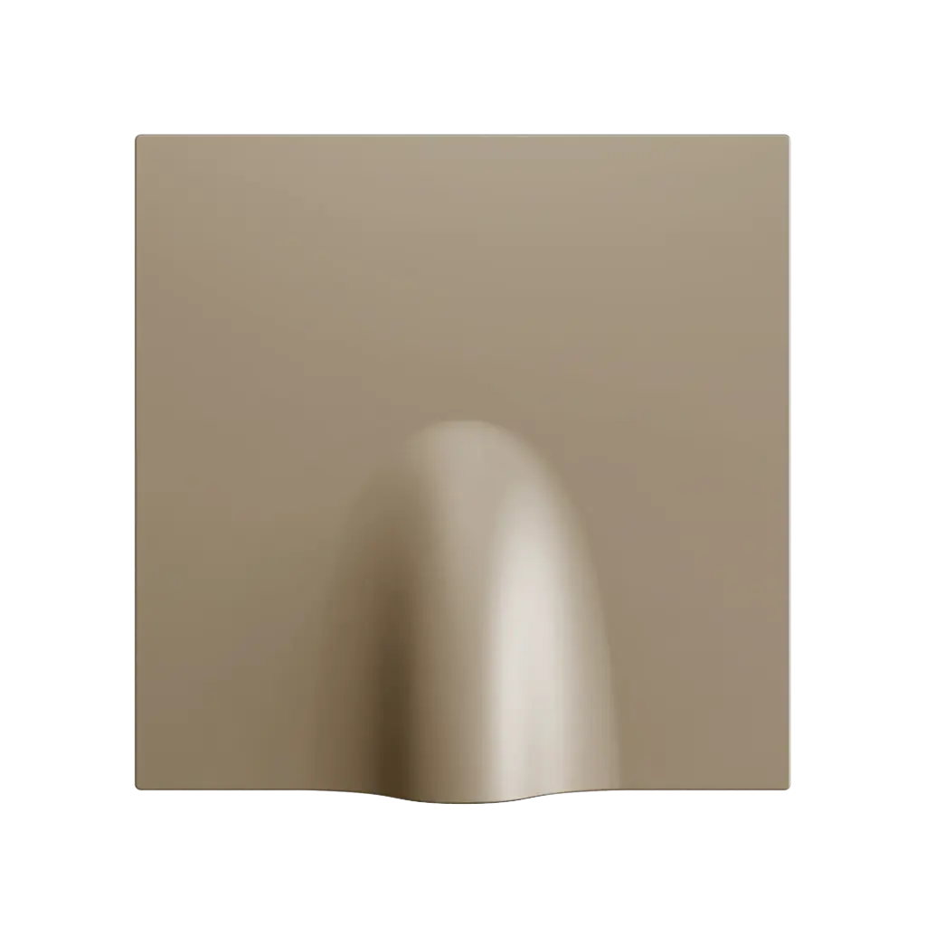 Zennio ZS70 - Afdekking voor kabeluitgang (Champagne) - VPE=10