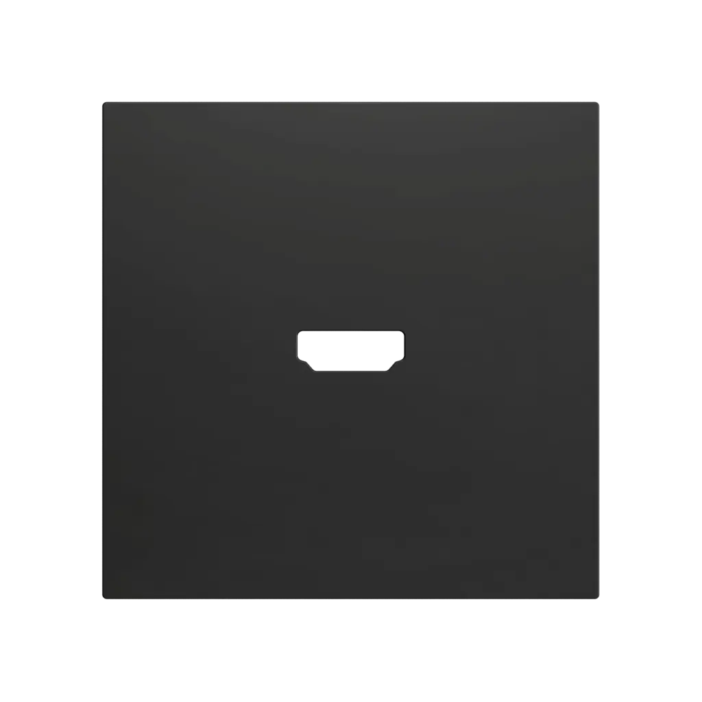 Zennio ZS70 - HDMI centraalplaat (Antraciet)