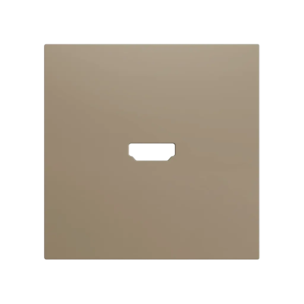 Zennio ZS70 - HDMI centraalplaat (Champagne)