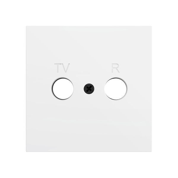 Zennio ZS70 - Cache TV-R (Blanc mat)