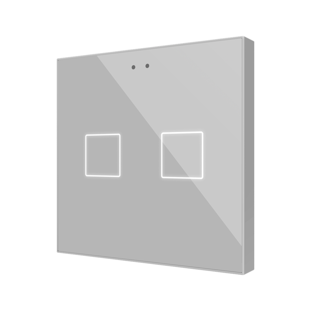 Zennio Flat RGB 2 (Zilver)