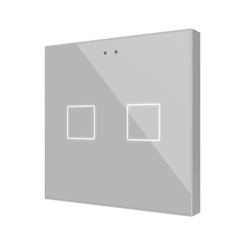 Zennio Flat RGB 2 (Zilver)