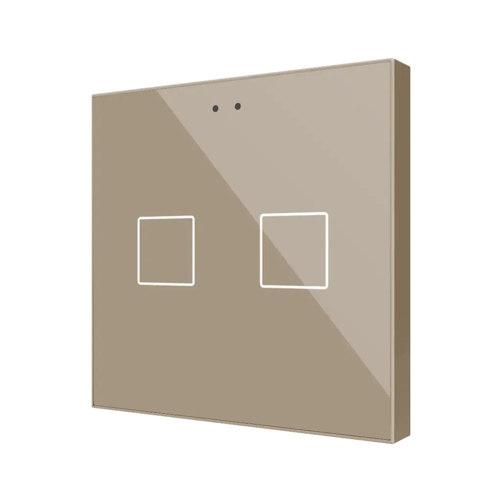 Zennio Flat RGB 2 (Champagne)