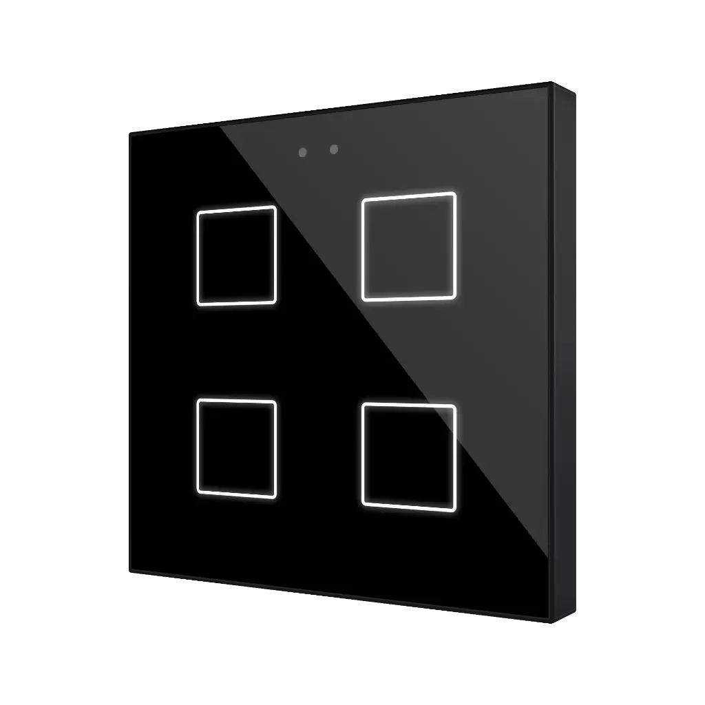 Zennio Flat RGB 4 (Antraciet)