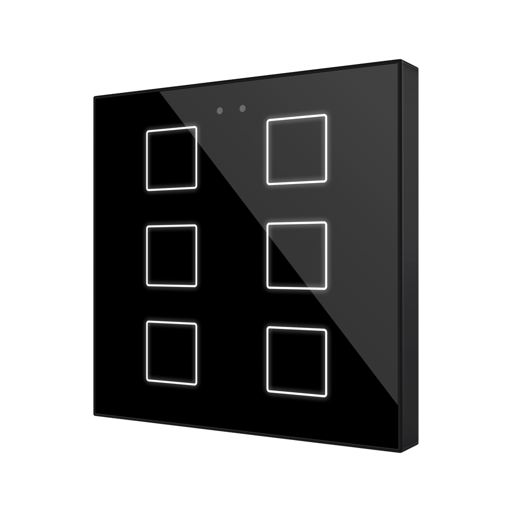 Zennio Flat RGB 6 (Anthracite)