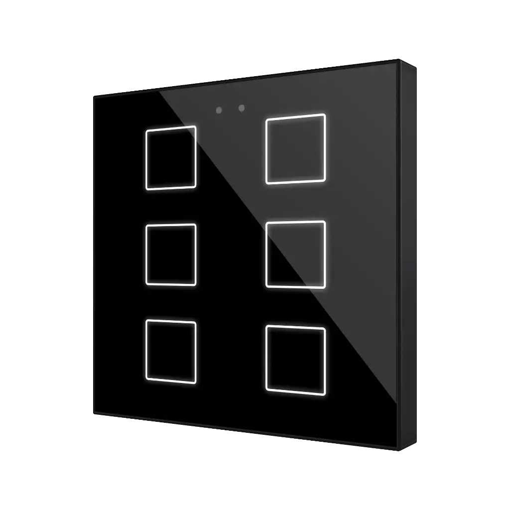 Zennio Flat RGB 6 (Anthracite)