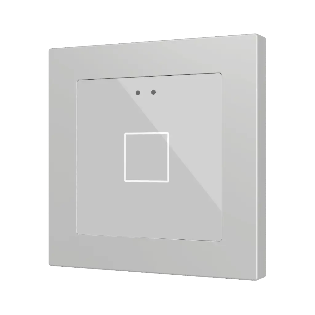 Zennio Flat RGB 55 X1 (Zilver)