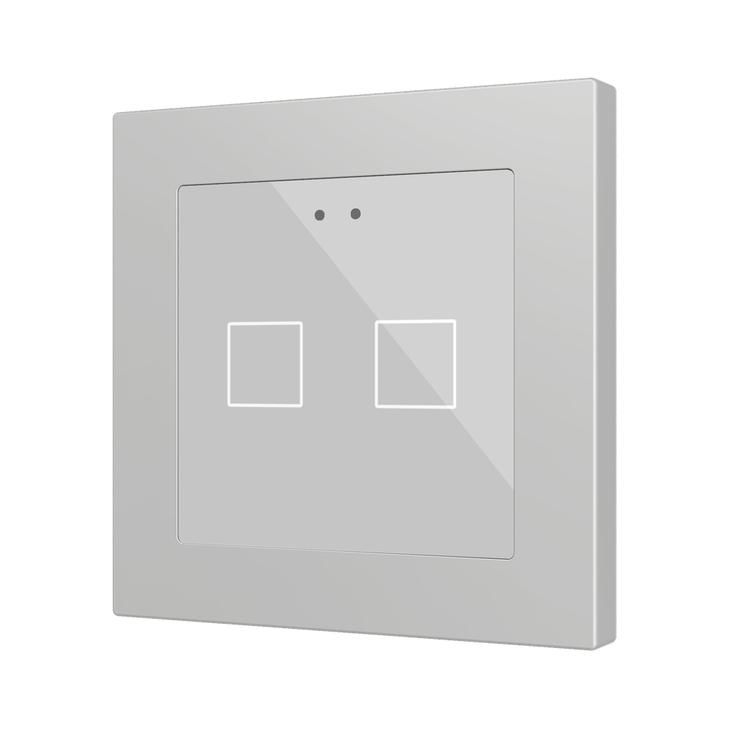 Zennio Flat RGB 55 X2 (Argent)