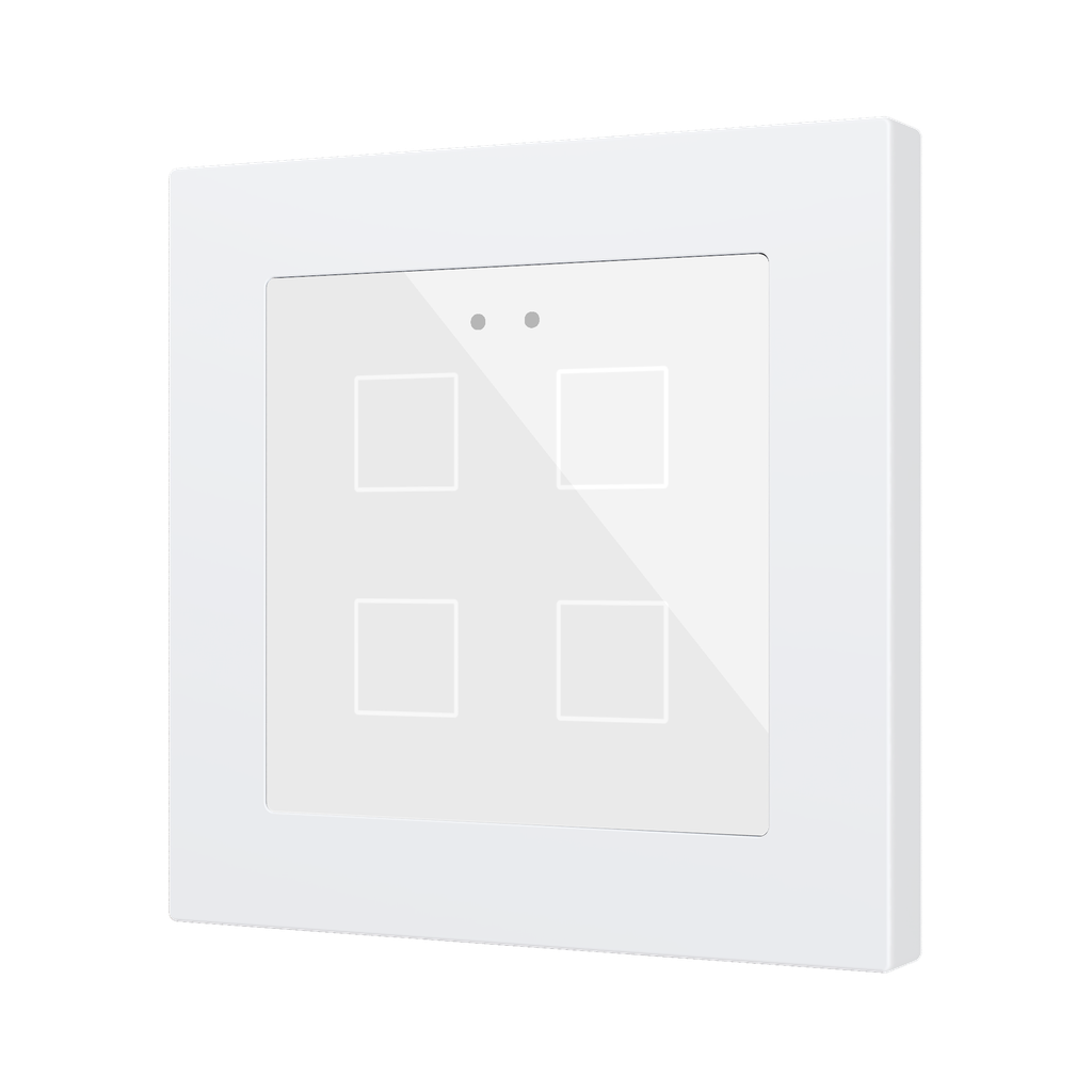 Zennio Flat RGB 55 X4 (Wit)