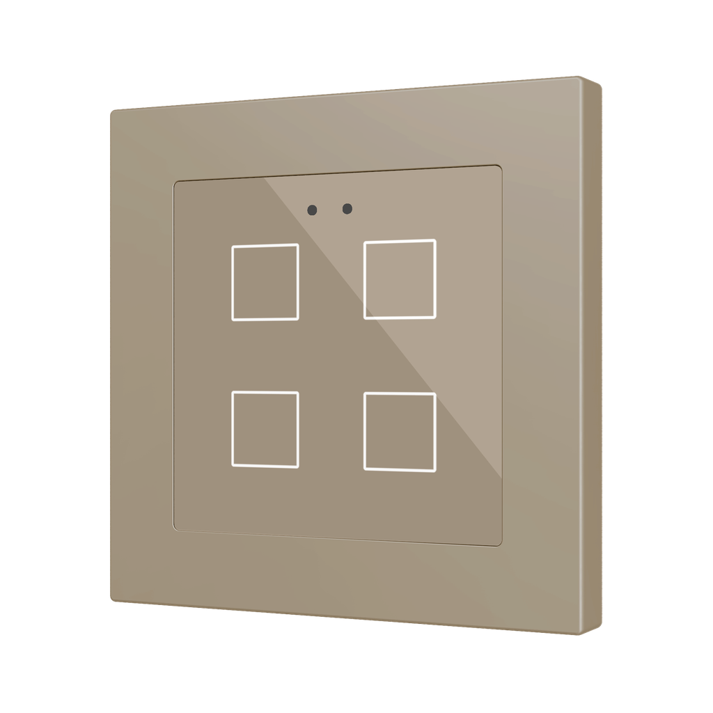 Zennio Flat RGB 55 X4 (Champagne)