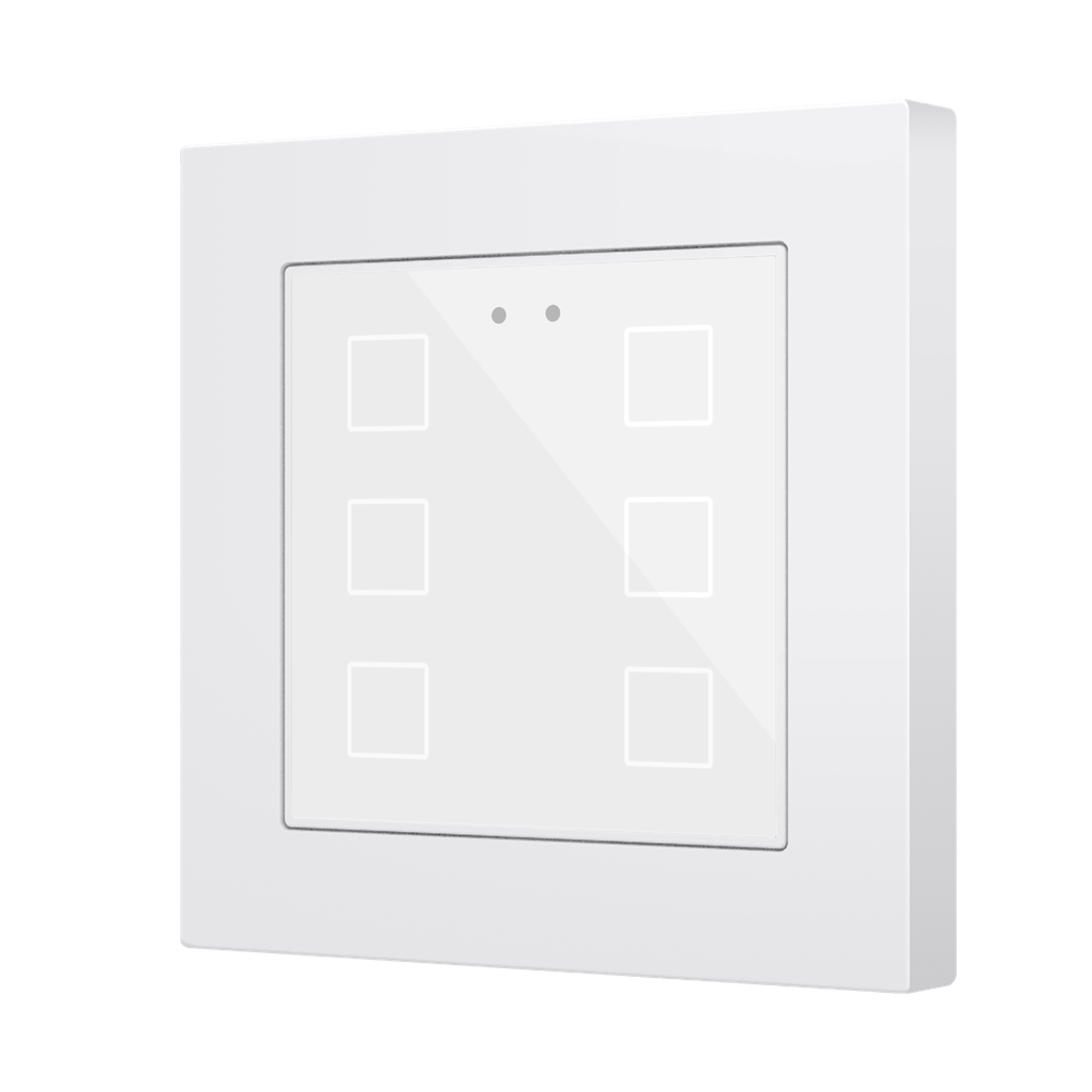 Zennio Flat RGB 55 X6 (Blanc)