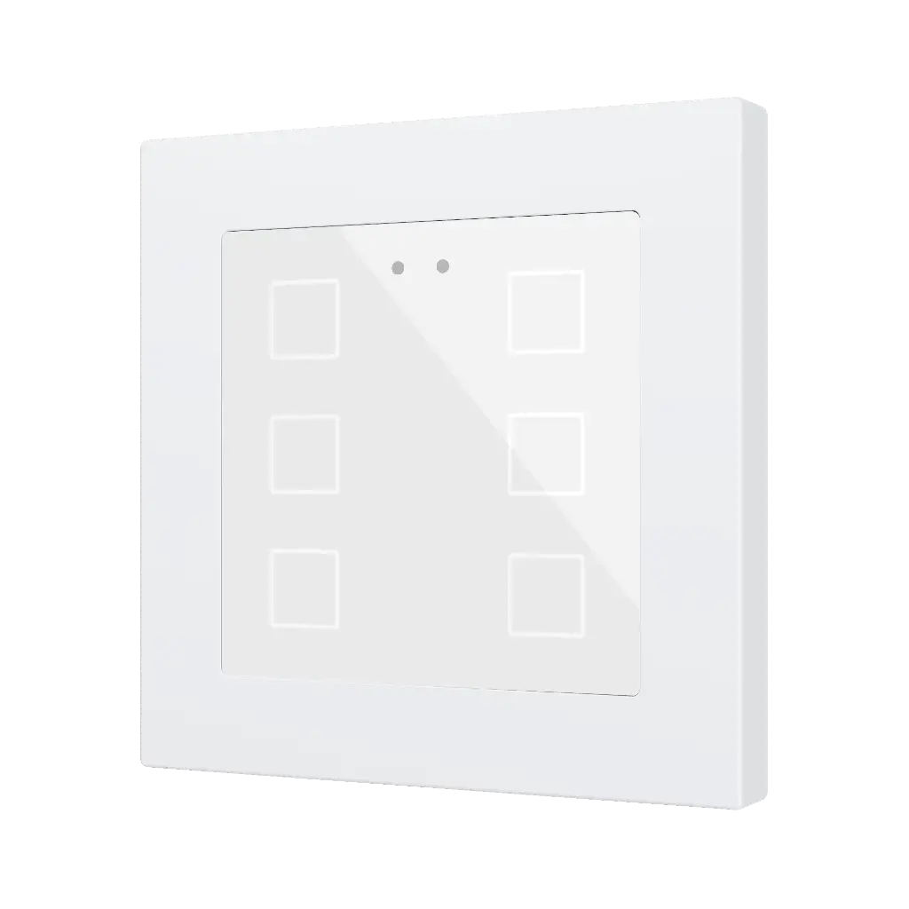 Zennio Flat RGB 55 X6 (Blanc)