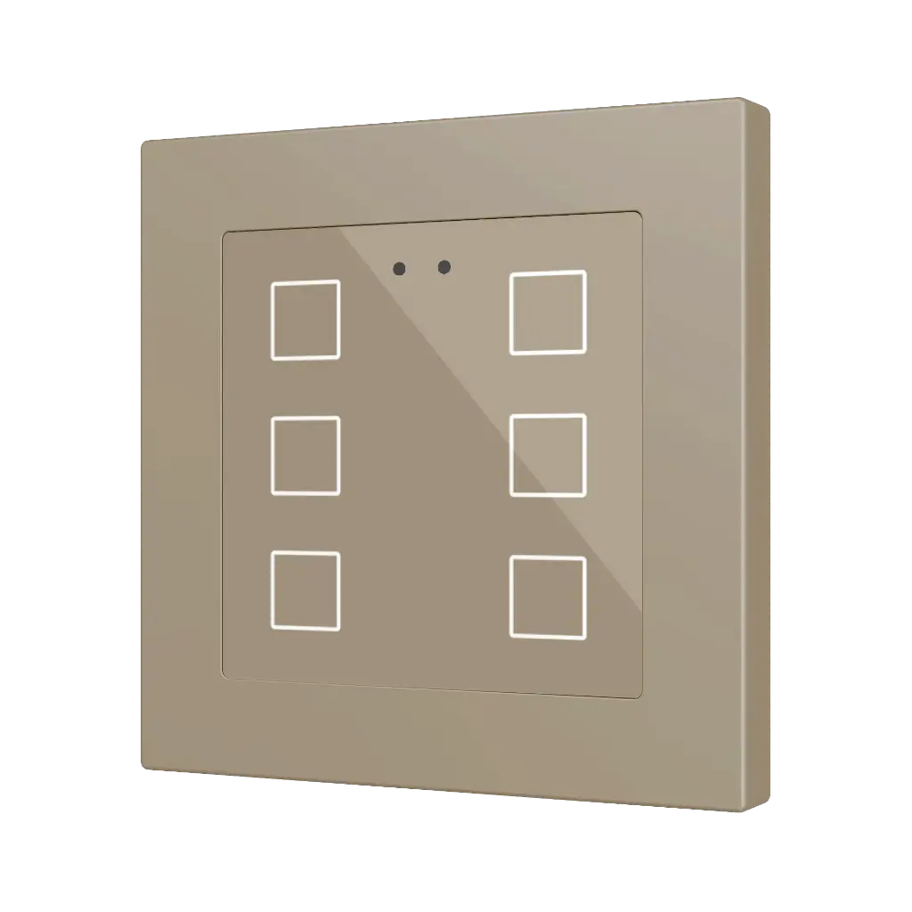 Zennio Flat RGB 55 X6 (Champagne)