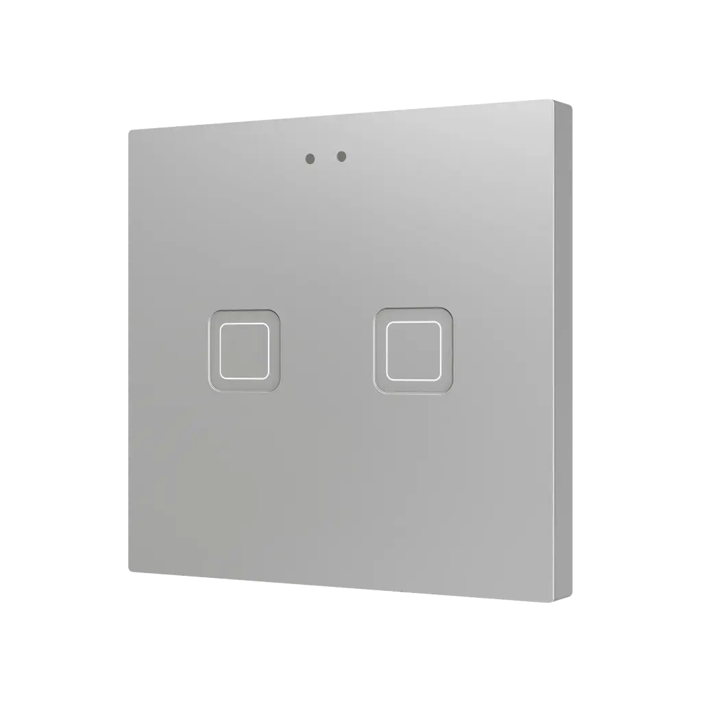 Zennio Tecla RGB 2 (Argent)