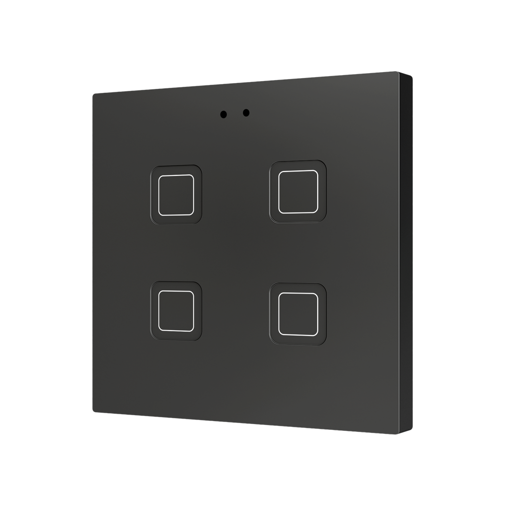 Zennio Tecla RGB 4 (Antraciet)