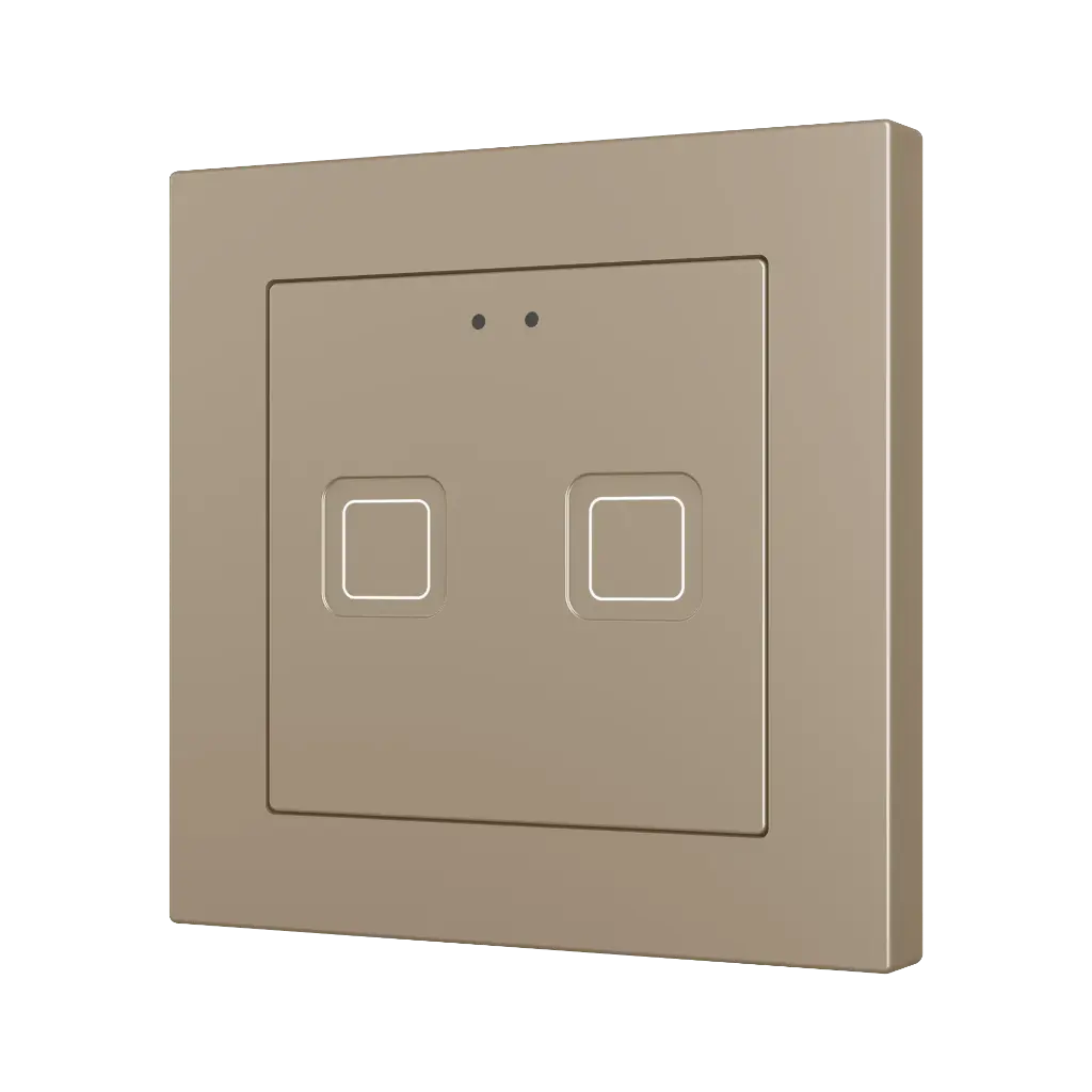 Zennio Tecla RGB 55 X2 (Champagne)