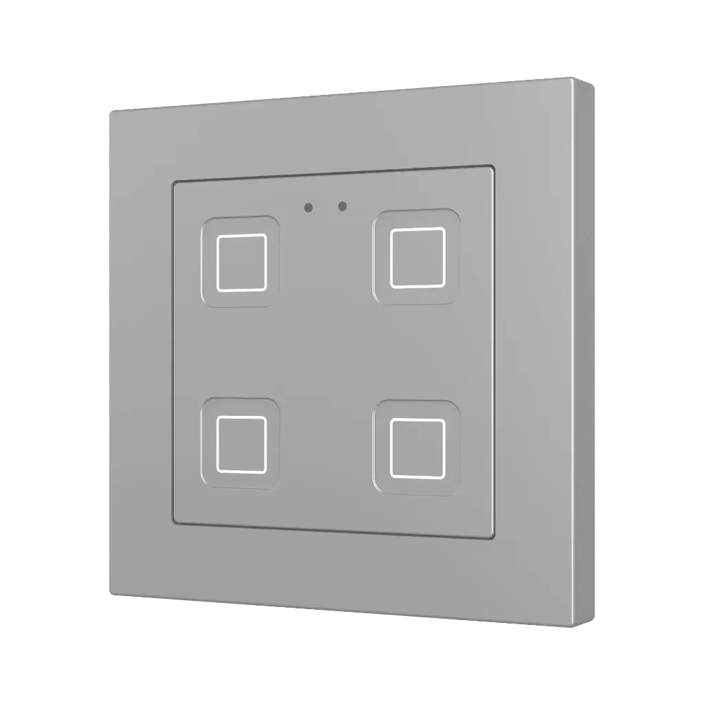 Zennio Tecla RGB 55 X4 (Argent)